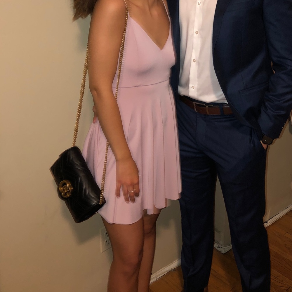 Pink formal dress